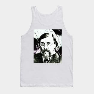 Rufus Wilmot Griswold Black And White Portrait | Rufus Wilmot Griswold Artwork 3 Tank Top